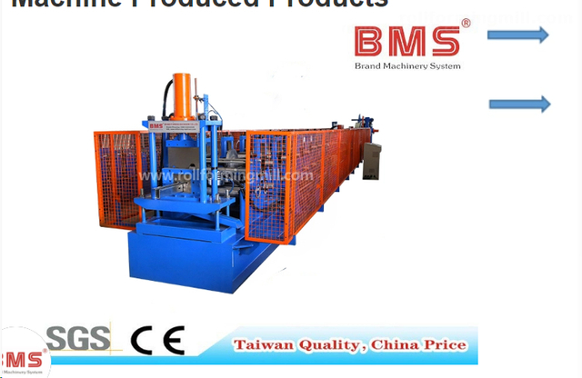 Auto Changed Omega Purlin Roll Forming Machine para sa mga Muiti-profile