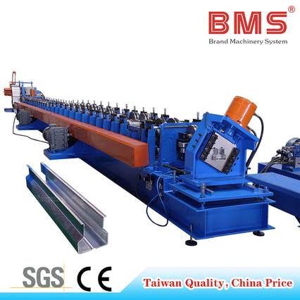 Mesin Pallet Rack Post Roll Forming dengan H450 Beam Housing